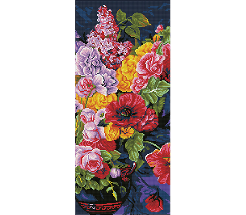Romantic Bouquet - 32 x 72cm (15.2 x 28.3 in)