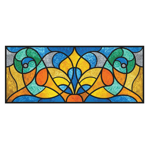 Stained Glass Study - 24 x 58cm