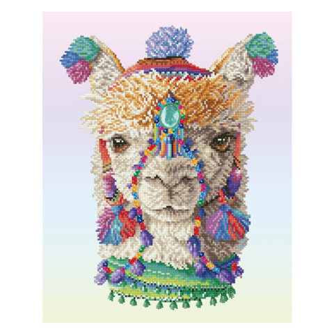 Bohemian Alpaca - 51 x 41cm