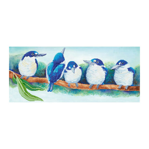 Kingfisher Politics - 37 x 87cm