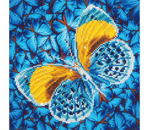 Flutter by Gold - 30.5 x 30.5cm (12 x 12in)