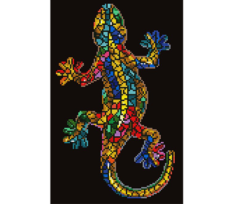 Gekko Paua - 27 x 41cm