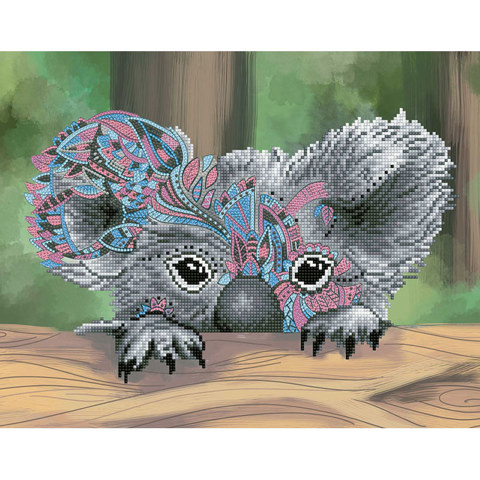 Hide N Seek Koala - 45.5 x 35.5cm