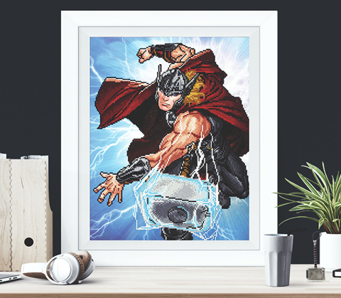 Marvel - Thor Strikes - 53 x 42cm