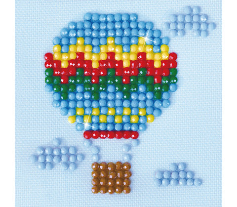 Up Up And Away - 7.6 x 7.6cm (3 x 3in)