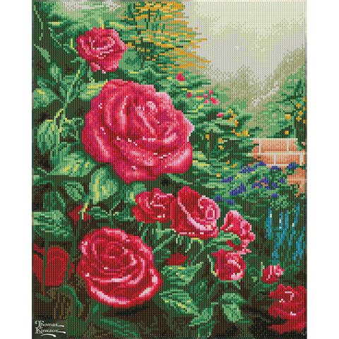 A Perfect Red Rose - 52 x 42cm 