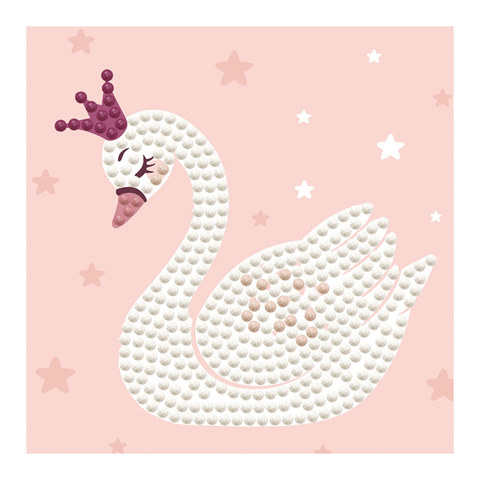 Swan Princess - 10 x 10cm