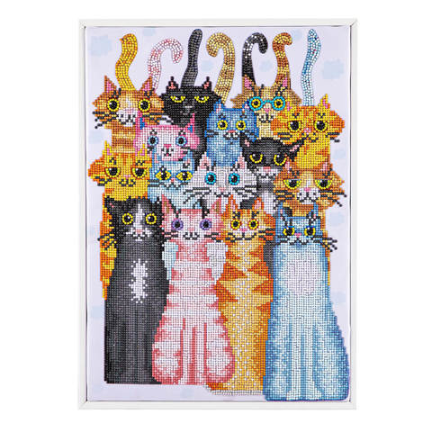 Cats Meow - 45 x 32cm