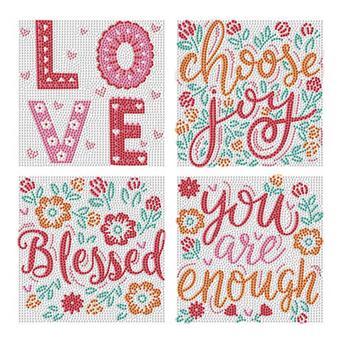 Love Blessings - 12.7 x 12.7cm