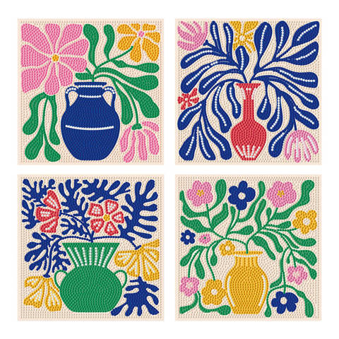 Deco Vases - 12.7 x 12.7cm