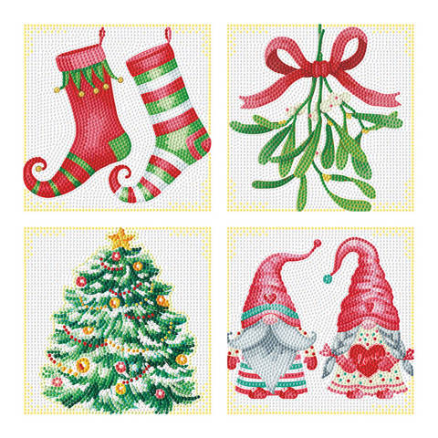 Christmas Joy - 12.7 x 12.7cm