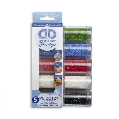 Dotz Sampler Pack - 5 X 12Gr Cylinders - primary (8001  8002  8020  8126  8249)