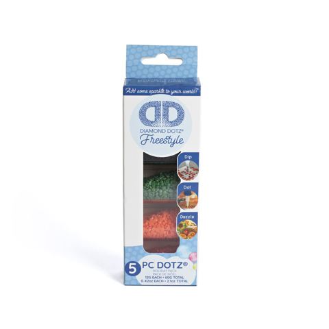 Dotz Sampler Pack - 5 X 12gr Cylinders - holiday (8015  8333  8222  8001  8002)