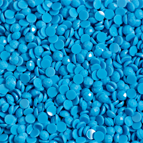 DIAMOND DOTZ - Freestyle 12 G (0.42Oz) X 2.8Mm Dotz - aegean blue