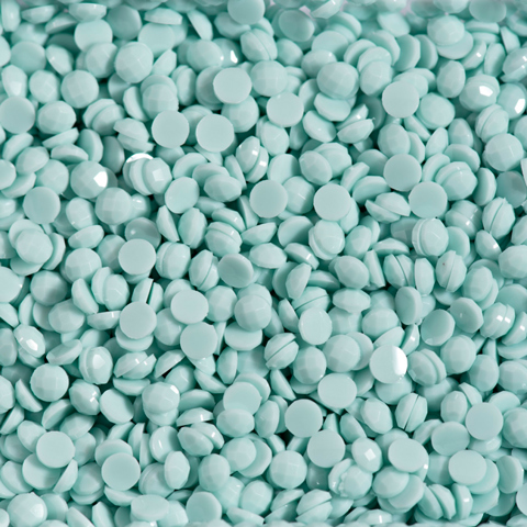 DIAMOND DOTZ - Freestyle 12 G (0.42Oz) X 2.8Mm Dotz - light aqua marine