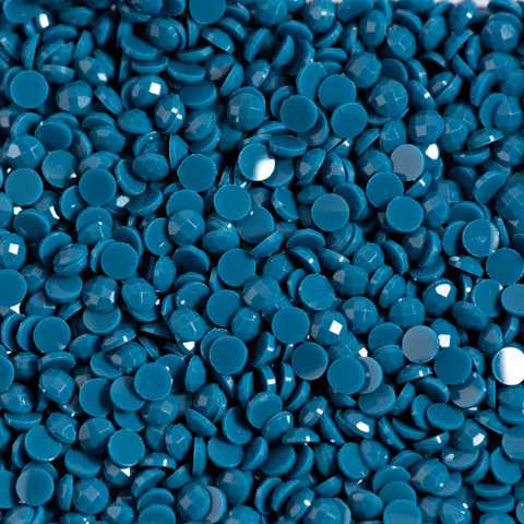 DIAMOND DOTZ - Freestyle 12 G (0.42Oz) X 2.8Mm Dotz - dark aqua marine