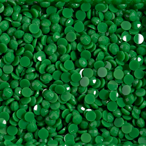DIAMOND DOTZ - Freestyle 12 G (0.42Oz) X 2.8Mm Dotz - kelly green
