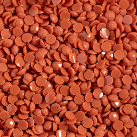 DIAMOND DOTZ - Freestyle 12 G (0.42Oz) X 2.8Mm Dotz - brick red