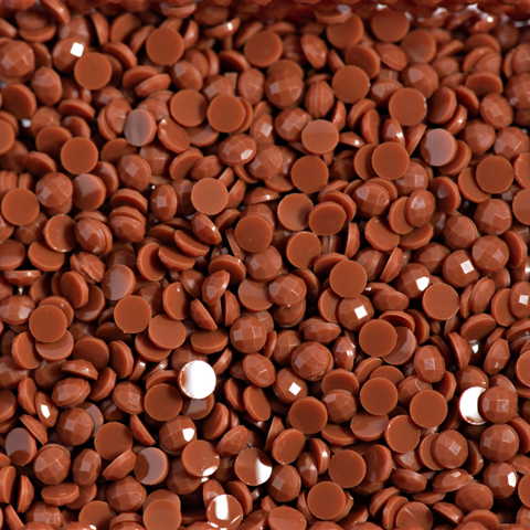 DIAMOND DOTZ - Freestyle 12 G (0.42Oz) X 2.8Mm Dotz - dark tan