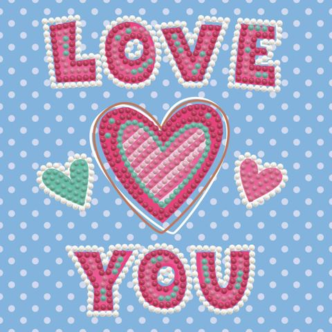 Dotz Box Love You -15 x 15cm
