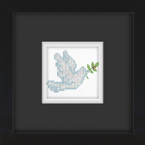 Frame with Framing Mat Board DDF20.100X100