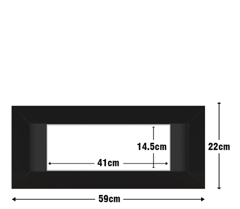 Frame with Framing Mat Board DDF24.B410X145MB