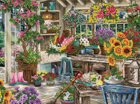 Gardener's Paradise - 74 x 100cm