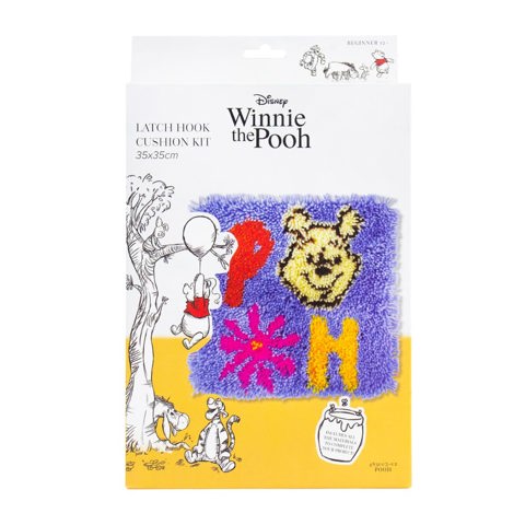 Disney Latch Cushion Kit 35 x 35cm - Pooh