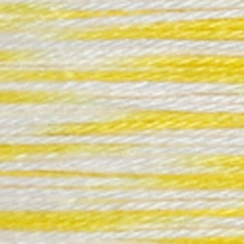 DARUMA Sashiko Thread 20/4ply 40m Variegated Lemon Squash
