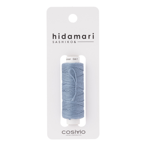 COSMO - Hidamari Sashiko Thread 30m Col 1