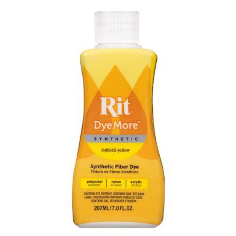 RIT - Fabric Dye Synthetic Liquid 7oz (198ml) - Daffodil Yellow