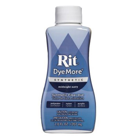 RIT - Fabric Dye Synthetic Liquid 7oz (198ml) - Midnight Navy