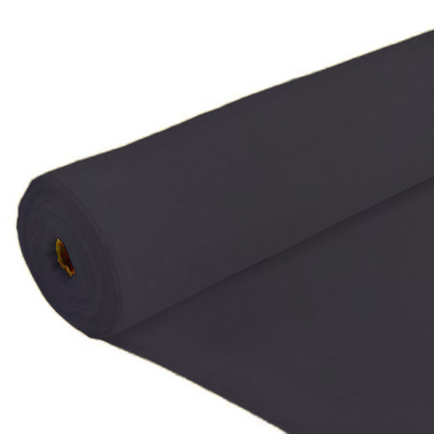 MILKY WAY - POPLIN FABRIC - DARK GREY (ROLL)