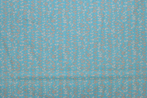 Riley Blake Printed Cotton - Vines Aqua 112cm
