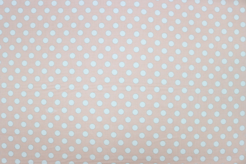 Riley Blake Printed Cotton - Polka dots Blush 112cm