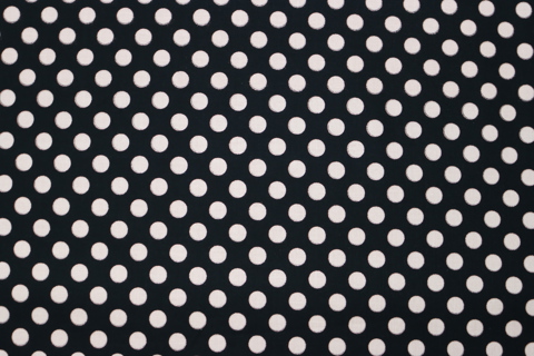 Riley Blake Printed Cotton - Polka Dots Black 112cm
