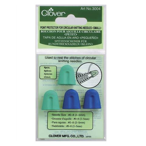 Clover Point Protector for Circular Knitting Needles - Small