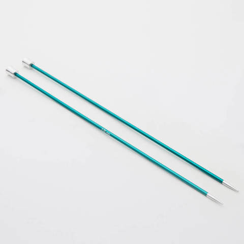 KnitPro - Zing Single Point Knitting Needles Aluminium 35cm - 3.25mm