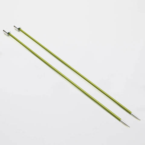 KnitPro - Zing Single Point Knitting Needles Aluminium 35cm - 3.50mm