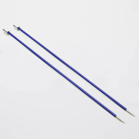 KnitPro - Zing Single Point Knitting Needles Aluminium 35cm - 4.00mm