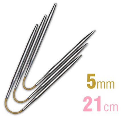 ADDI CraSy Trios Double Pointed Needle 21cm x 5.00mm
