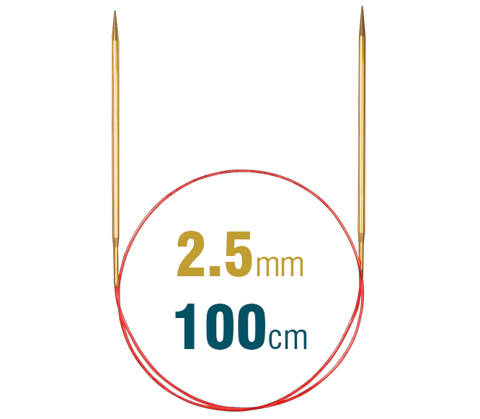 Addi Lace Circular Knitting Needles 100CM X 2.50MM