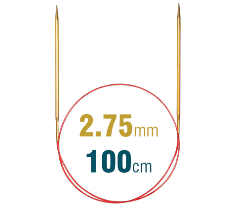 Addi Lace Circular Knitting Needles 100CM X 2.75MM