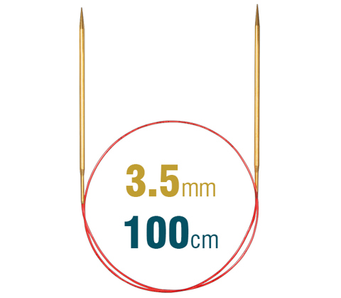 Addi Lace Circular Knitting Needles 100CM X 3.50MM
