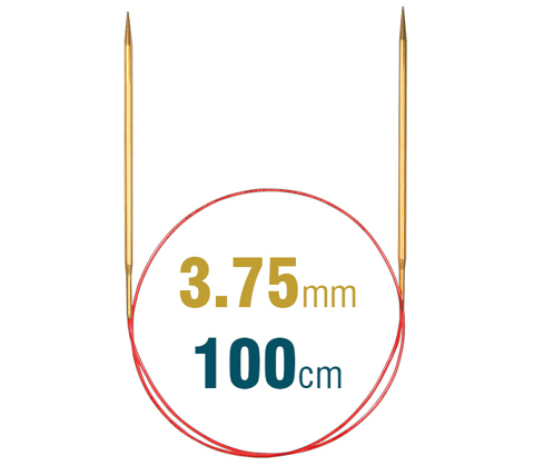 Addi Lace Circular Knitting Needles 100CM X 3.75MM