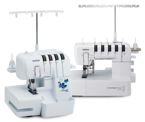Coverstitch CV3550 and 2504D Overlocker