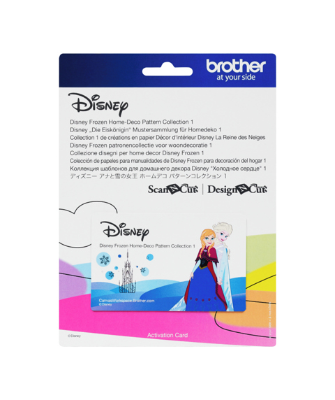 ScanNCut: Frozen Home-Deco Pattern Collection 1