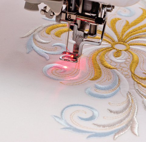 Brother Accessory: Embroidery Foot with LED Pointer NQ3700D, NQ3500D, NV2700, NV2600, NV880E, NV800E