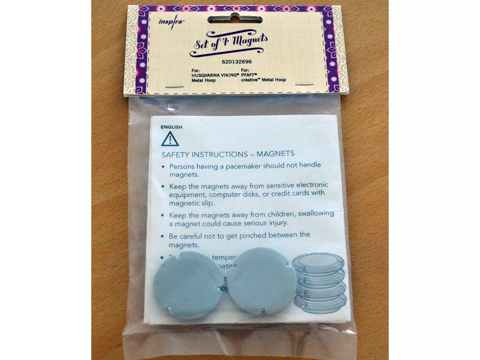 Husqvarna Accessory: Magnets for Metal Hoop - Set of 4