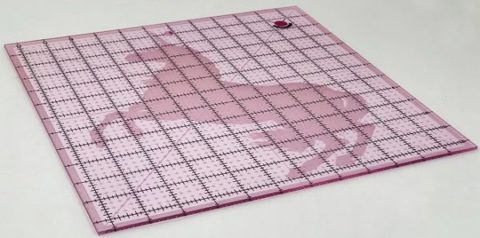Tula Pink Hardware Square Unicorn Ruler 12.5"